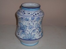 Vaso in ceramica dipinto a