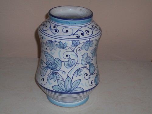 Vaso ceramica dipinto a - in,