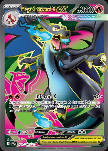 Mega charizard 109 094 - charizard, x