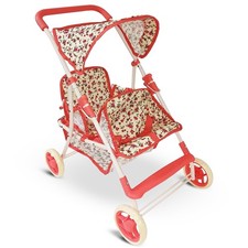 Passeggino Doppio per Bambole