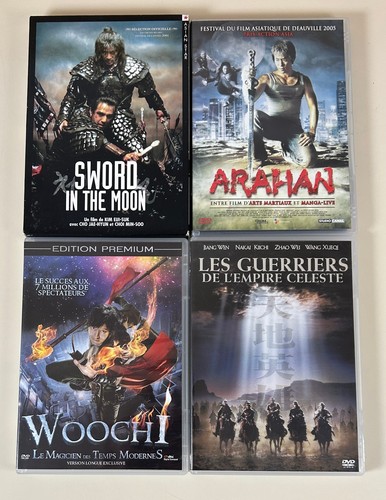 Lot dvd woochi arahan - 4, +