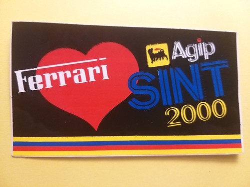 Adesivo ferrari agip sint - -,