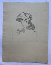 Acquerello Testa Ritratto