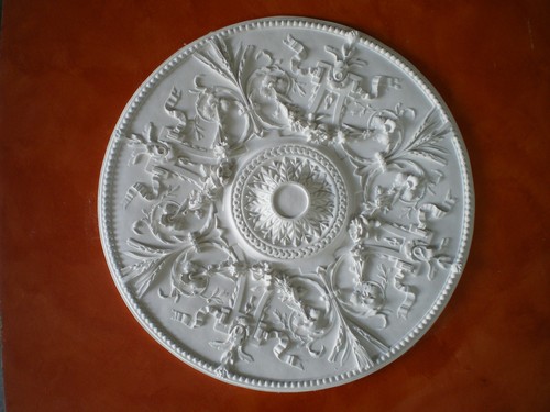 Rosoni gesso bianco - gesso,