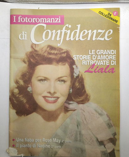 Fotoromanzi confidenze - i, di