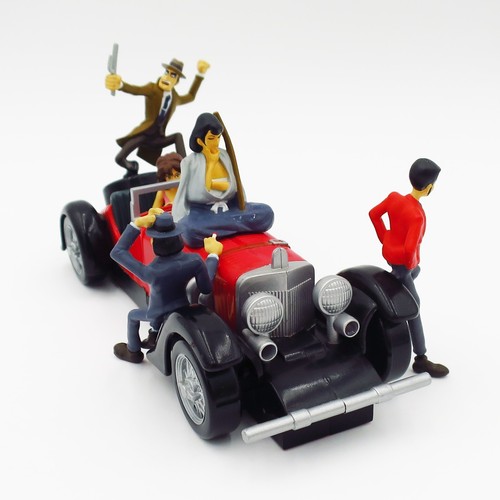 Diorama rosso banpresto lupin - rosso,