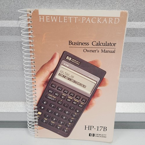 Hewlett packard 17b - hewlett-packard, hp-17b
