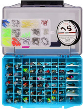 Kit Di Esche Da Pesca Artificiali - Set per Trota, Persico, Luccio Con Cucchiain