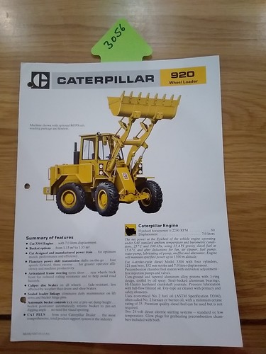 Brochure vendita pale gommate
