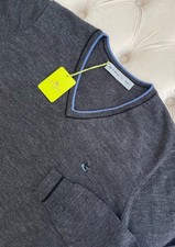 Maglione maglia lana grigio