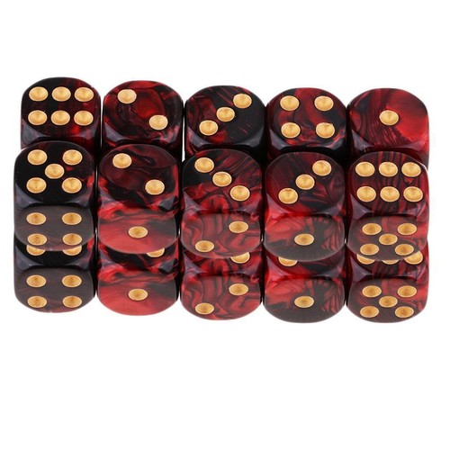 20x dadi gioco tavolo - da,