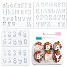 4 stampi in silicone a forma