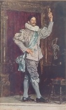 Antica stampa a colori del