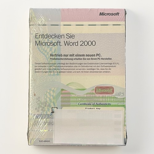 Microsoft word 2000 oem - 2000,