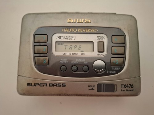 Walkman aiwa tx476 funzionante - aiwa,
