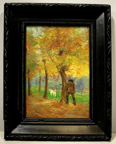 Antico piccolo quadro olio - antico,