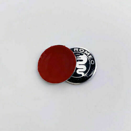 Logo chiave 15mm nero cromo - logo,