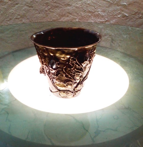Secchiello ghiaccio ottone - in,