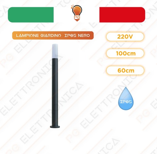 Lampione giardino 1mt - giardino, 60cm