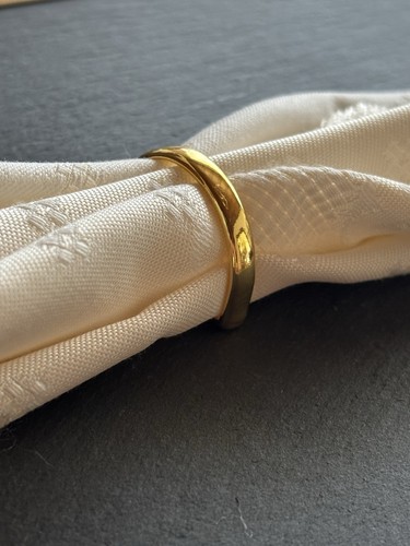 Anelli tovagliolo oro - tovagliolo,