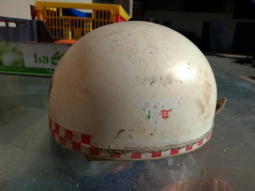 Casco vintage motocicletta