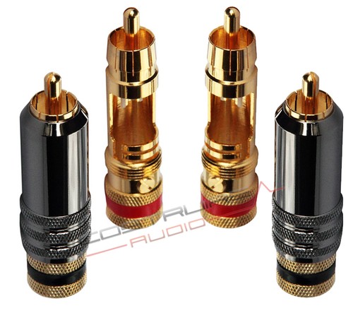 Connettore rca maschio - connettore,