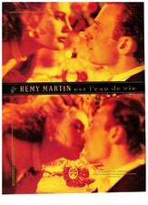 1991 Remy Martin Cognac XO Special Kiss Vintage Print Advertisement