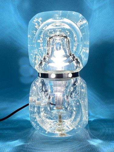 Vintage lampada tavolo cubi - lampada,