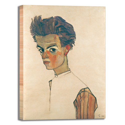 Schiele autoritratto camicia