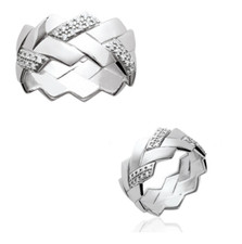 Anello Design Geometrico