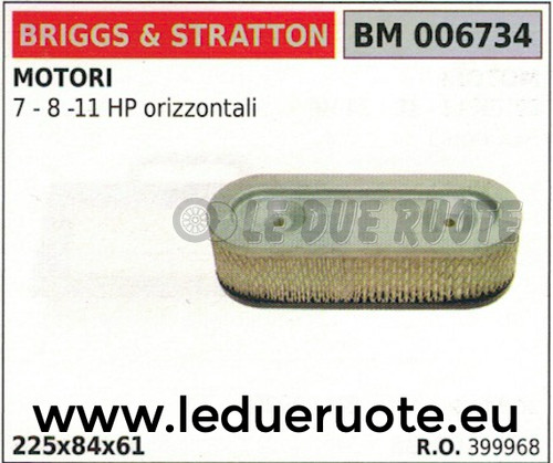 399968 filtro aria motore - 399968,