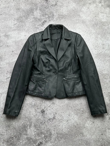 Y2k giacca blazer pelle - y2k,