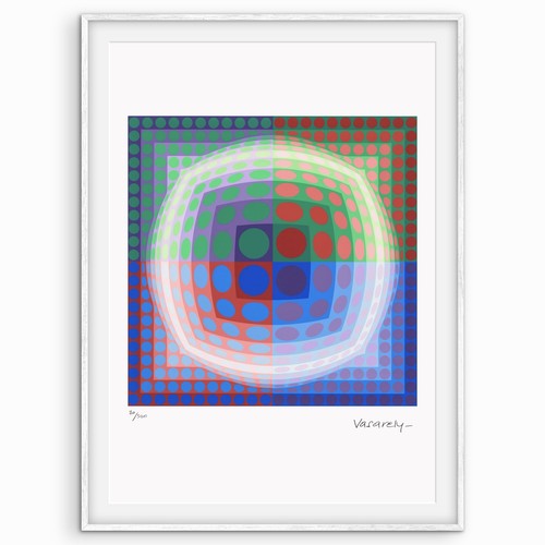 Firmato victor vasarely - firmato,