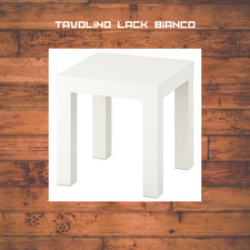 Tavolino, bianco, 35x35 cm