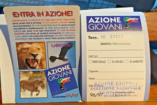 [tessera] 1996-1997 AZIONE