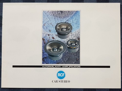 Brochure altoparlanti - brochure,