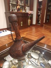 Decanter  Vintage Spagnola In  Pelle Lavorata 