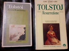 2 LIBRI LEV TOLSTOJ: Anna Karenina - vol. I, RESURREZIONE - NEWTON (AL27) 