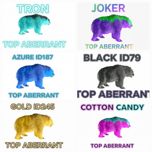 Aberrant dire bear top - bear, [top