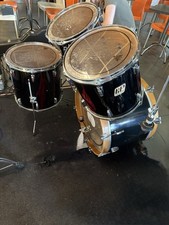 HiPercussion serie Export Rock nera Meazzi Drums Batteria Hollywood