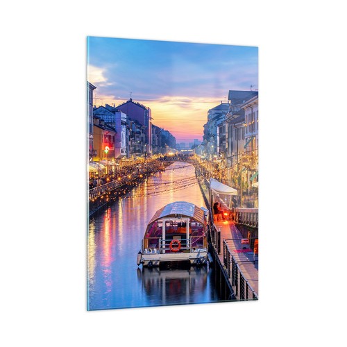 Quadro vetro 50x70cm canale - quadro, su