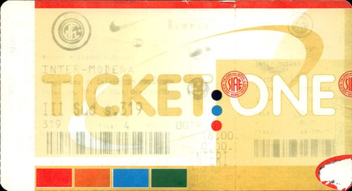 Biglietto stadio inter - biglietto,