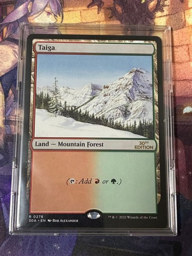 Mtg taiga edizione - edizione, 30°