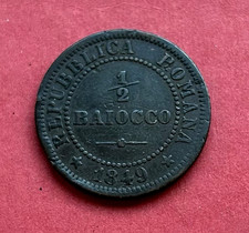 Monnaie 1849 R 1/2 MEZZO