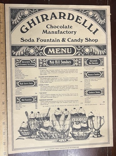 Menu ghirardelli - menu,,