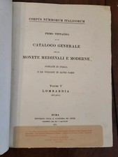 Corpus Nummorum Italicorum - Volume V - Lombardia, Milano 1914  