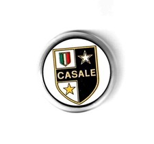 spilla calcio squadra casale monferrato NO: Figurina maglia gagliardetto