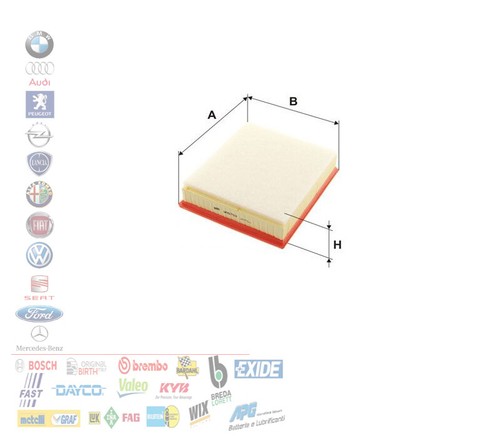 Filtro aria bmw - aria, f20