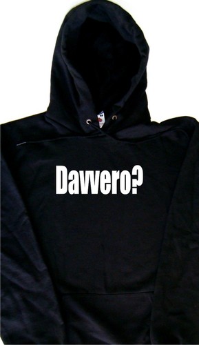 Davvero felpa con cappuccio - davvero?,