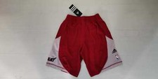 6080/1 ADIDAS BASKET MIAMI HEAT PANTALONCINO PANTALONCINI BAMBINO SHORT Z04167
